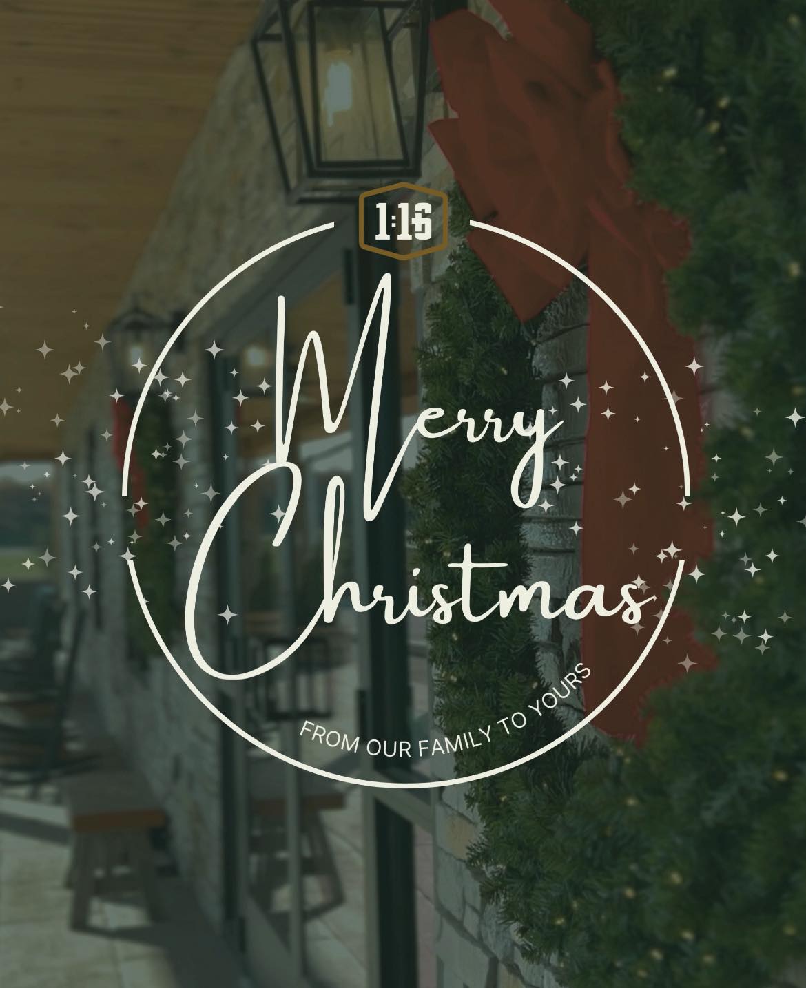 The 1:16 - Merry Christmas from all of us. This season invites us to ...