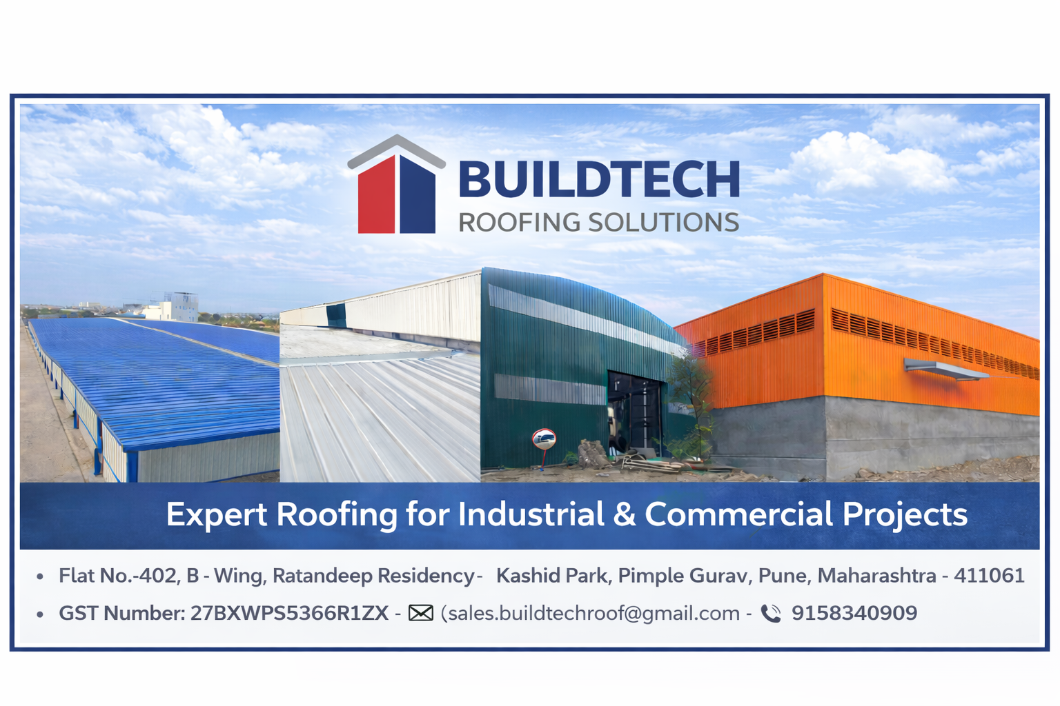 Buildtech Roofing Solutions | Pune