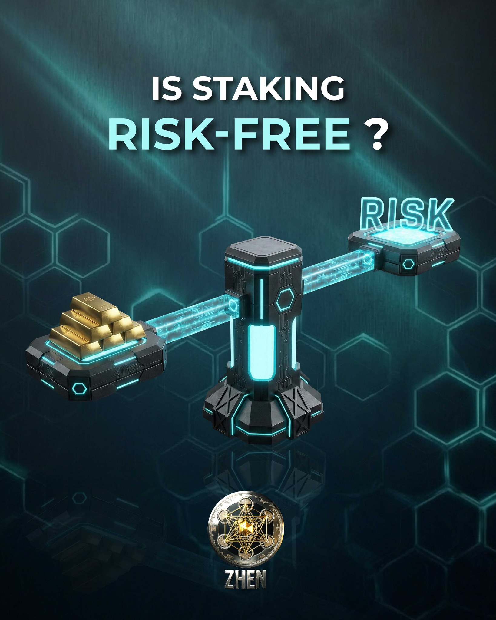 ZHEN - ⚠️ Is Staking Risk-Free? Staking is often viewed as a more ...