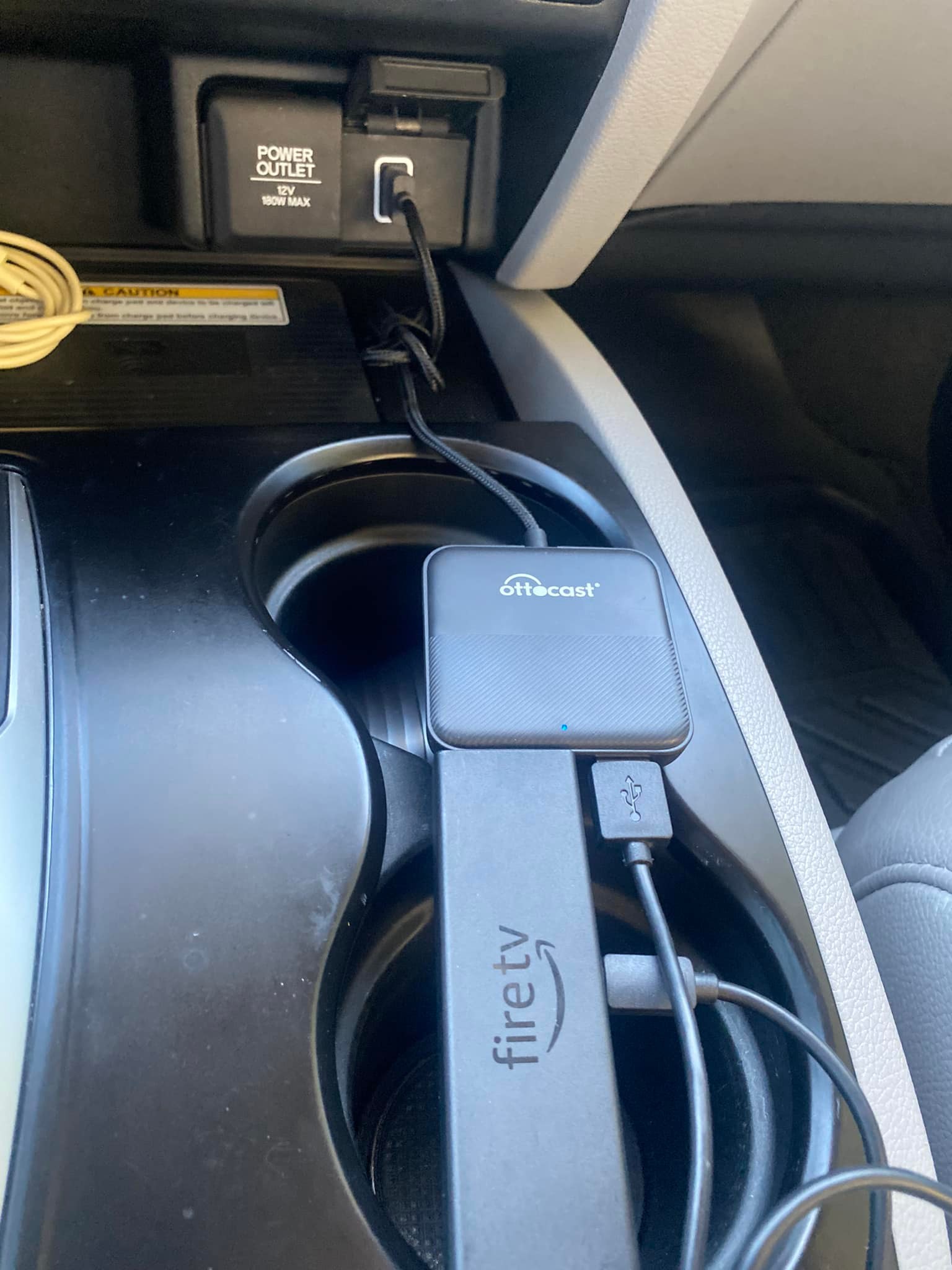 Installation - set up Ottocast Car TV Mate and Fire Stick