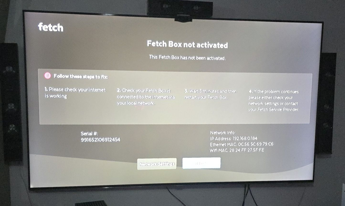 Fetch TV Australia... User Information & Issues | Can anyone help as it ...