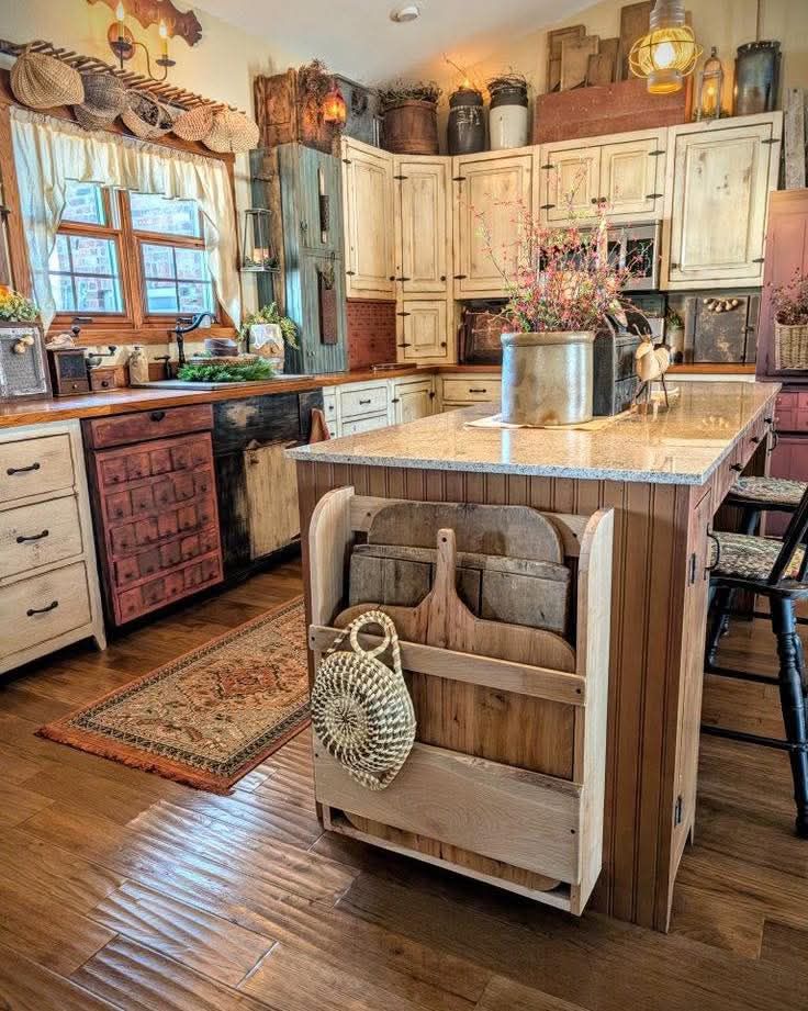 Small - Vintage kitchen interior design | Facebook