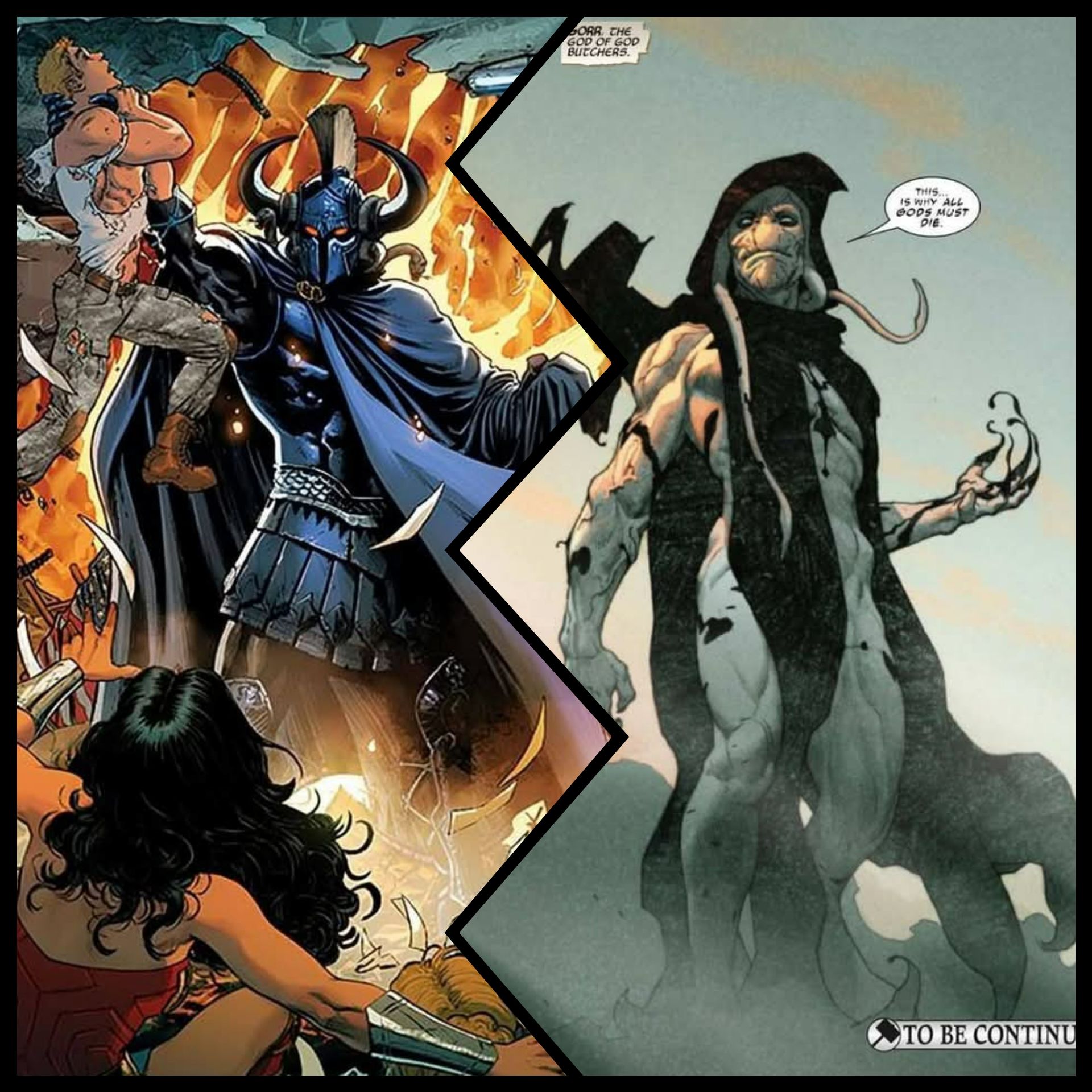 Ares(dc) wish to be the only ruler of the universe. And he decided 