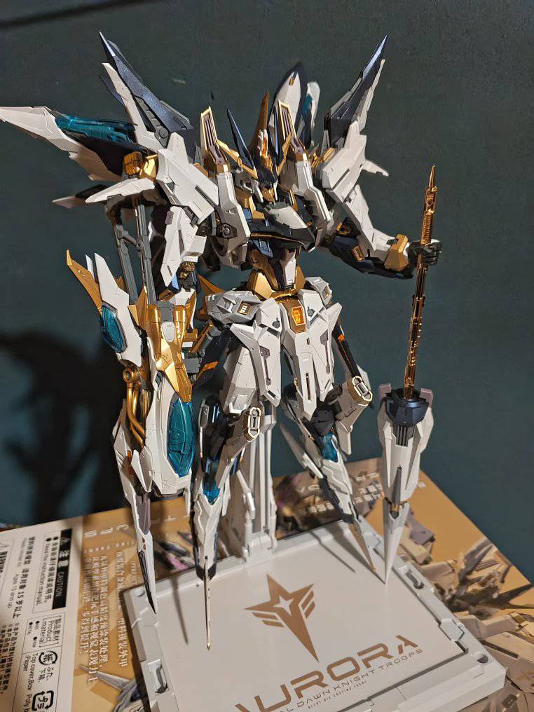 Imperial dawn knight aurora gunpla kit review
