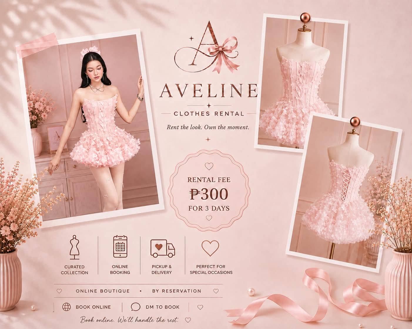 ✨ DRESS FOR RENT! 👗 Look stunning without breaking the bank! 💕 Perfect for weddings, parties, birthdays, proms & special events. 📩 Message us for available styles, sizes & rates. 📅 Reserve