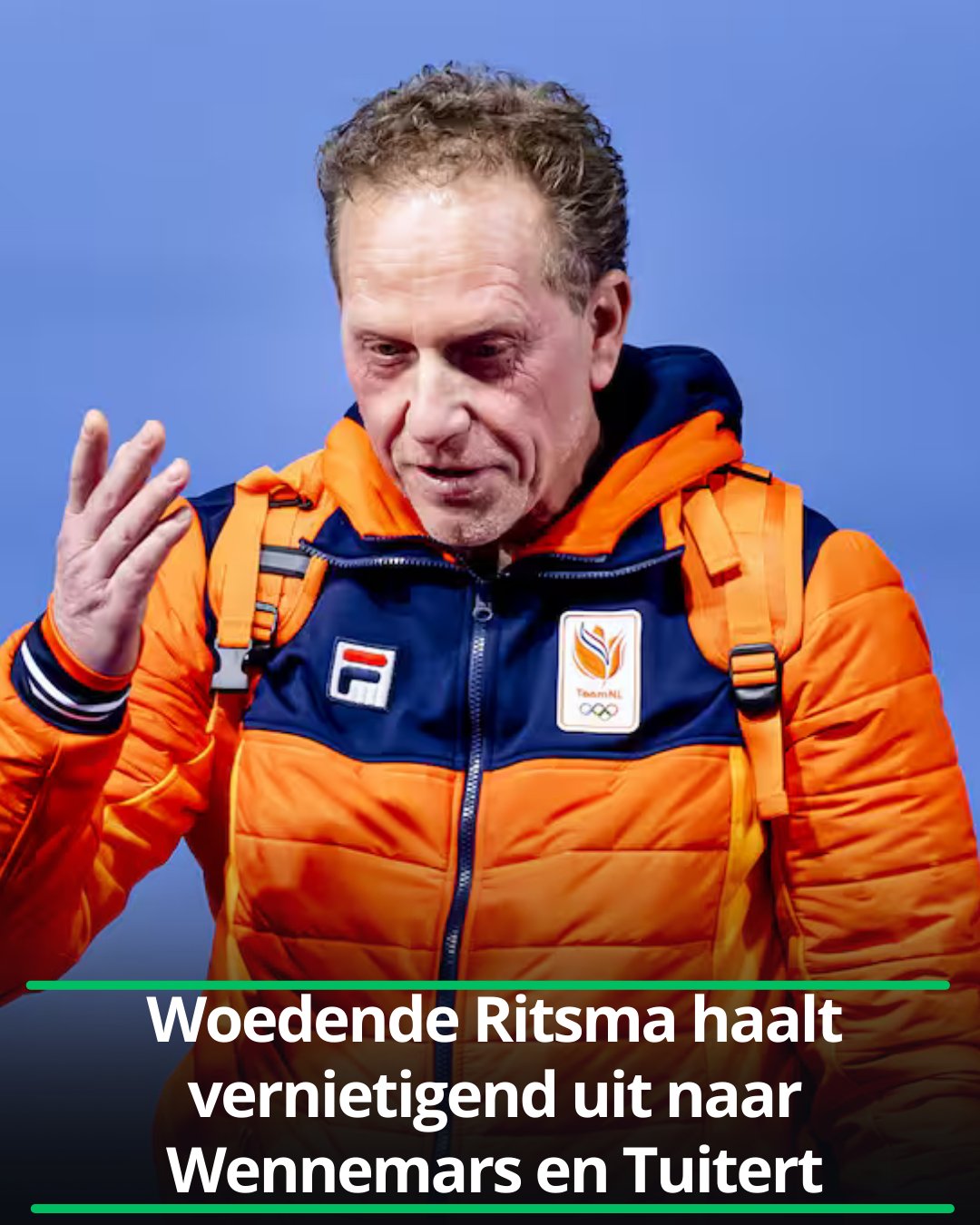 Sportfansnl - Ritsma kookt van woede en fileert tv-analisten na ...