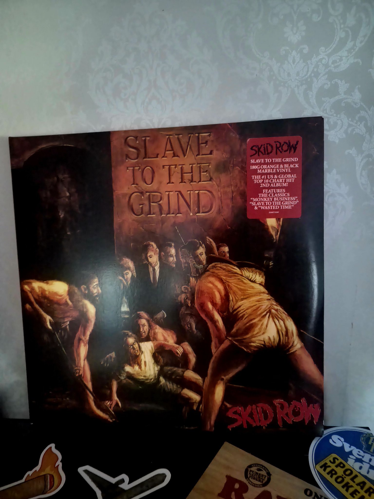 Now Spinning: Skid Row-Slave to the Grind (1991 Atlantic)