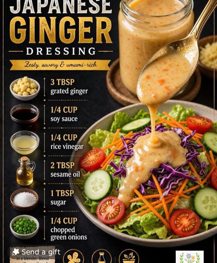recipe https unboundwellness com japanese restaurant style ginger dressing Kyoto NEWNEW