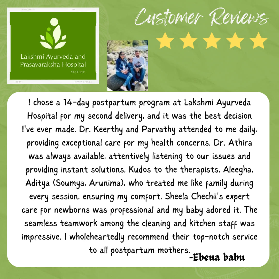 Thank you 😊... - Lakshmiayurveda Prasavaraksha