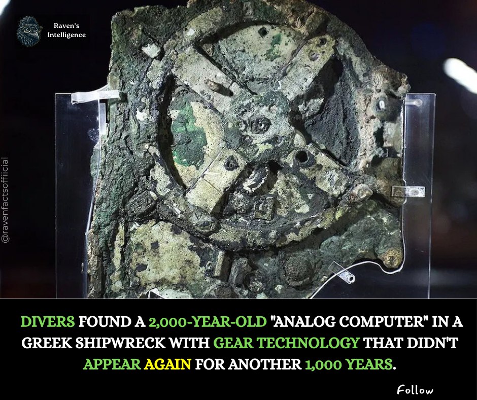 Raven - The Antikythera Mechanism is often called the 