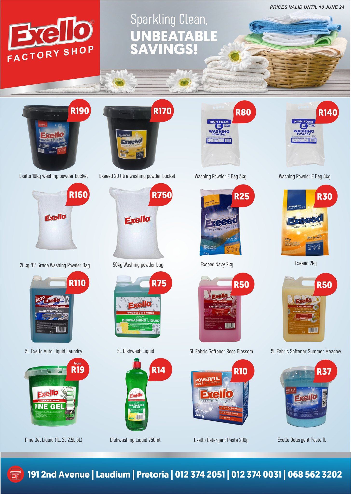 Exello - Shop the Best Deals on Washing Powder and... | Facebook