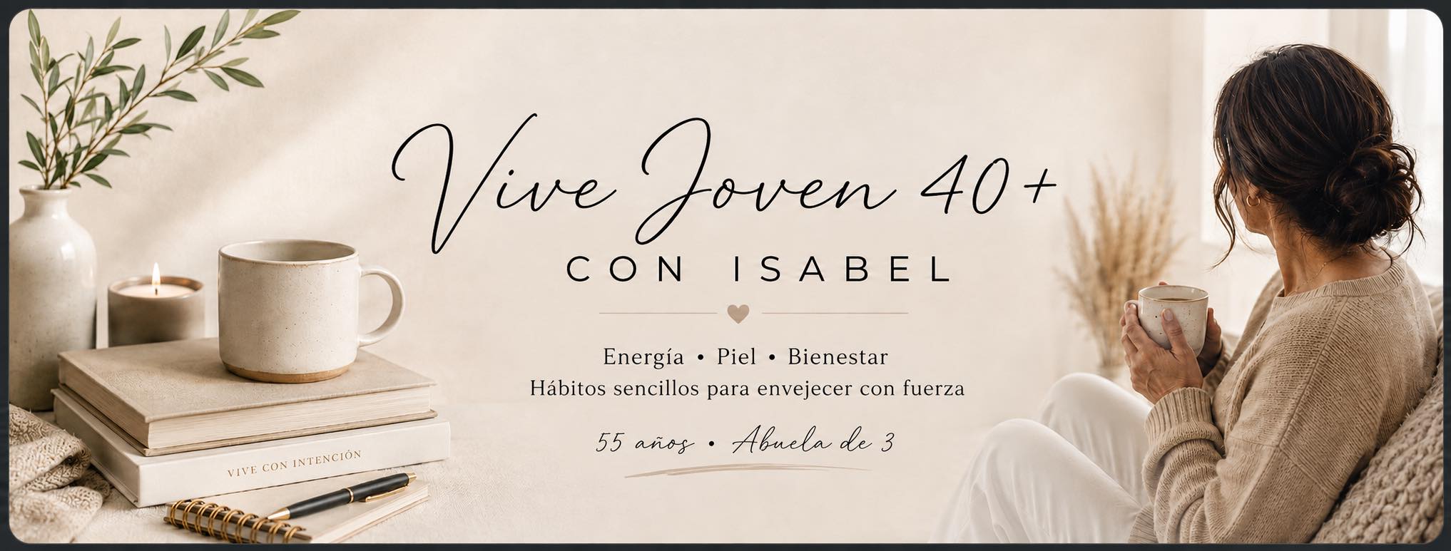 Vive Joven 40+ con Isabel