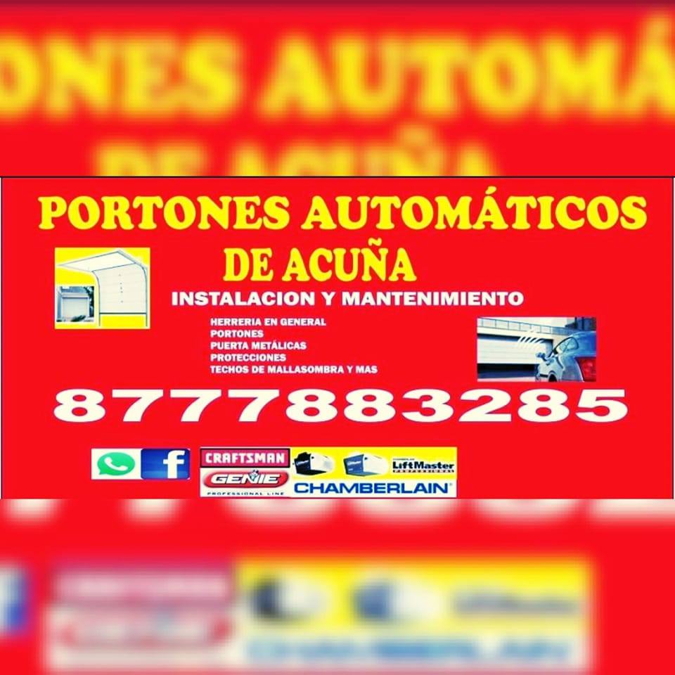 Portones Automáticos De Acuña