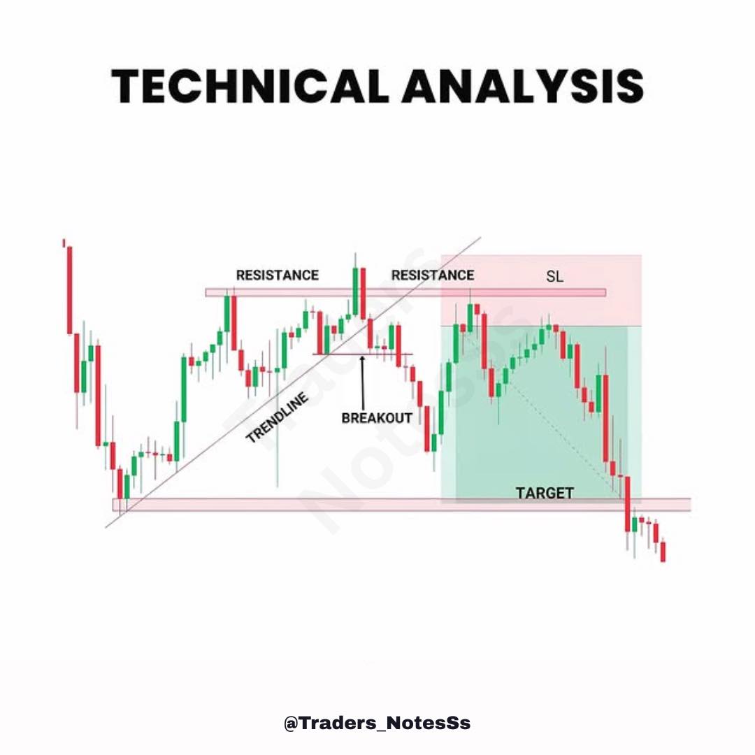 Traders - Perfect Example of Trendline Breakout + Resistance Rejection ...