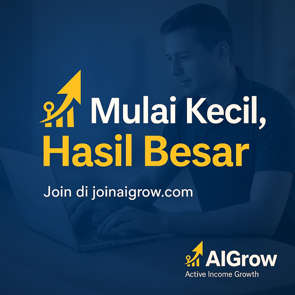 AIGrow Active Income Growth Indonesia | West Jakarta