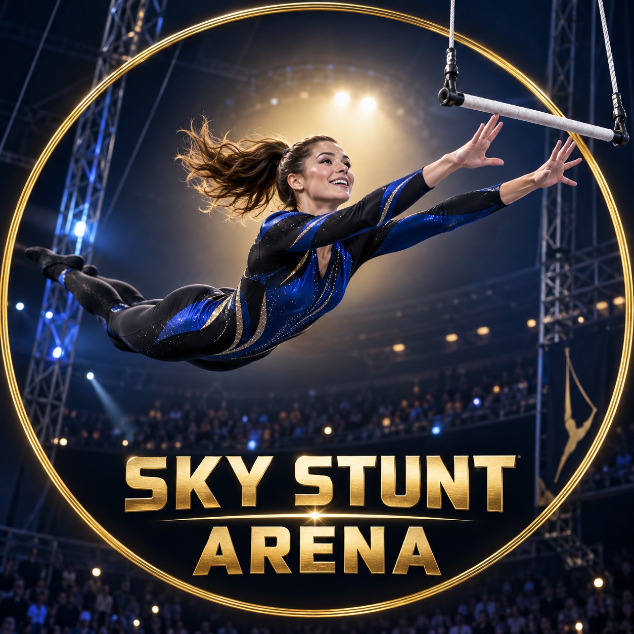🔥 Epic gymnast springing high with explosive power, soaring through the ...