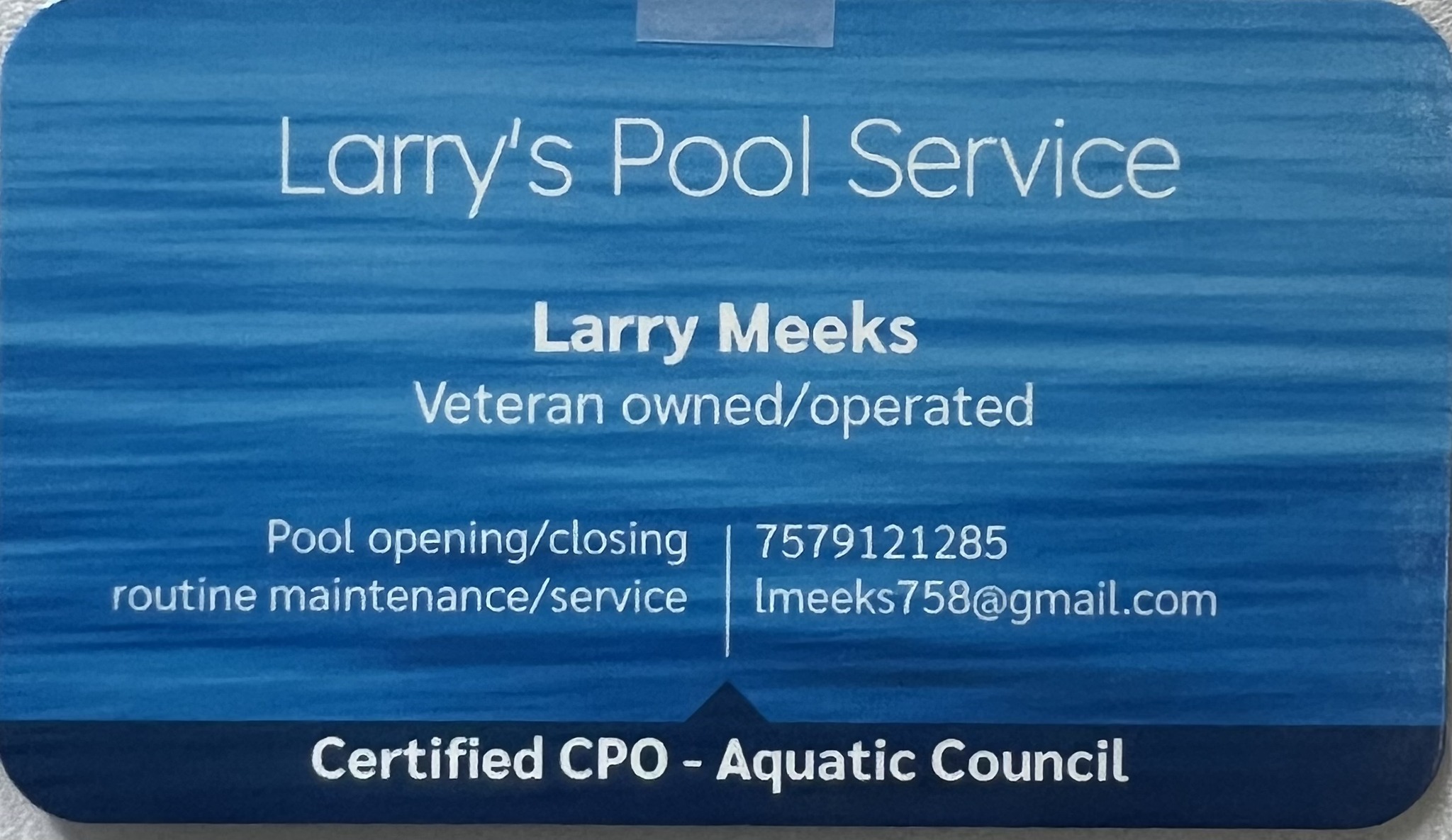 Larry's Pool Service | Pleasant Hill MO