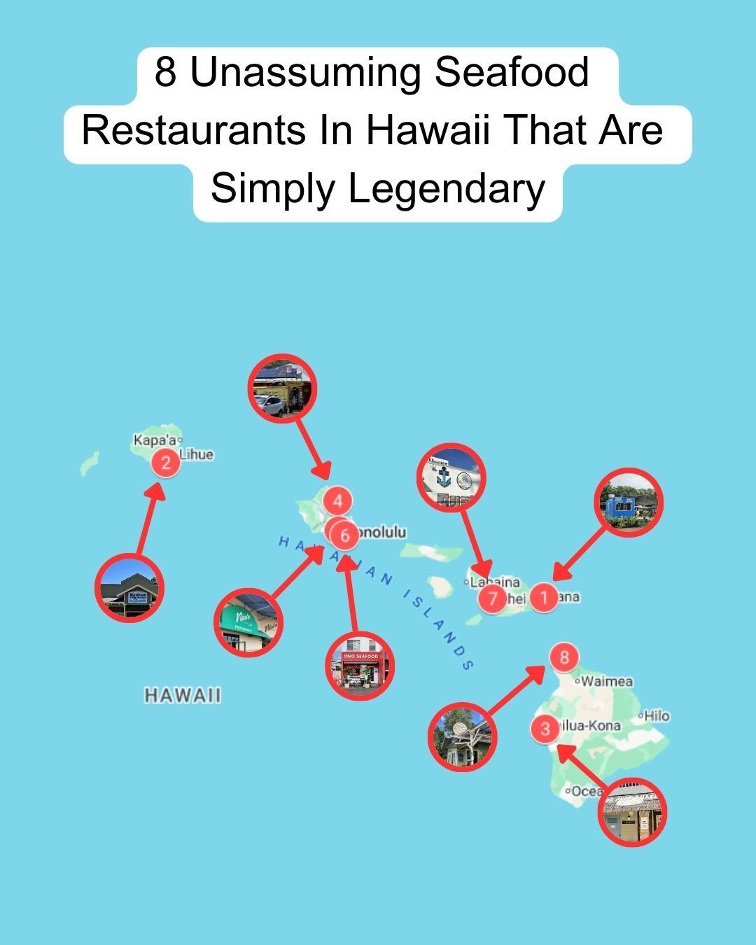 Hawaii - These eight seafood restaurants are absolutely legendary and ...