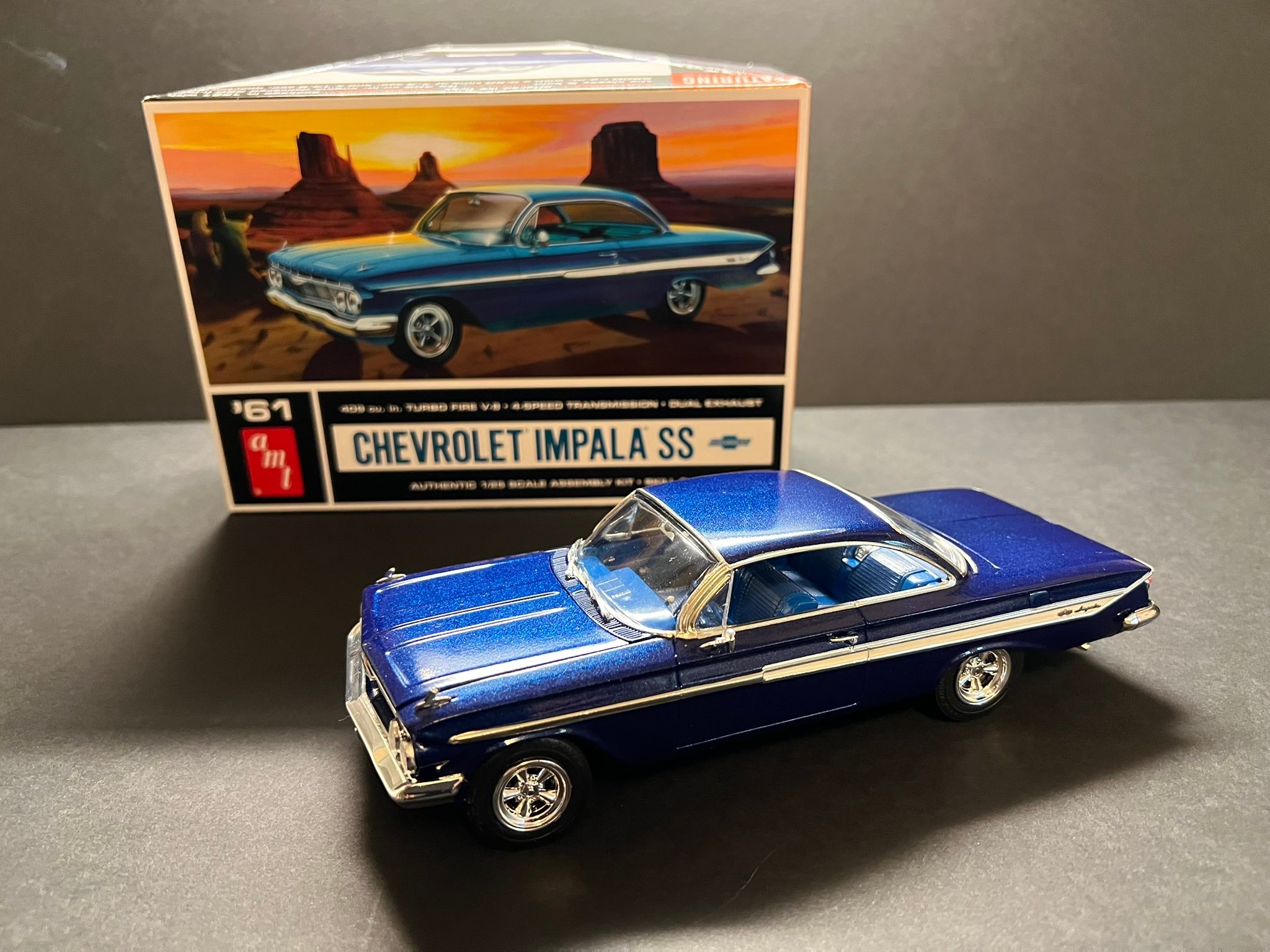 1961 Chevy Impala SS model car kit review