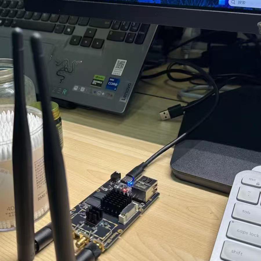 Home‑designed SDR board with XCZU3EG and AD9361. | Facebook