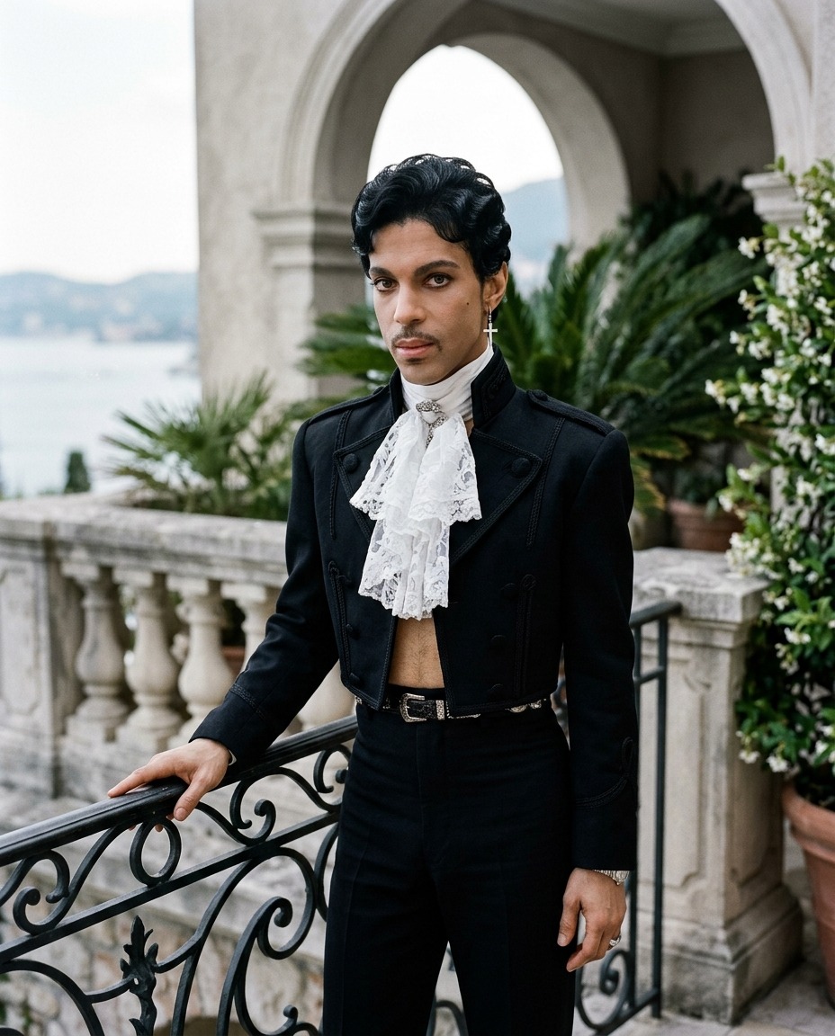 Can you guess what Prince era this outfit is from? 👀💜 Swipe to