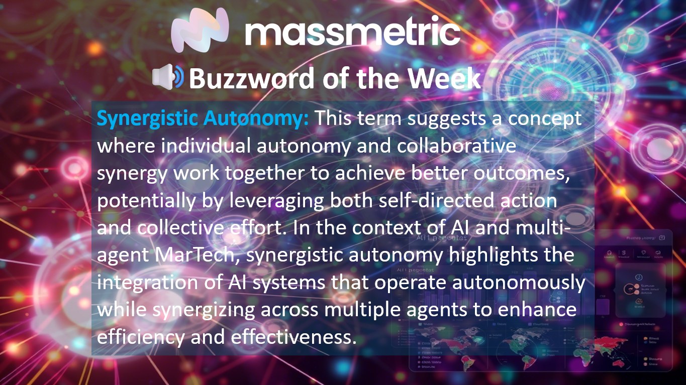 MassMetric - 🌟 Buzzword of the Week: Synergistic Autonomy 🌟 Imagine a ...