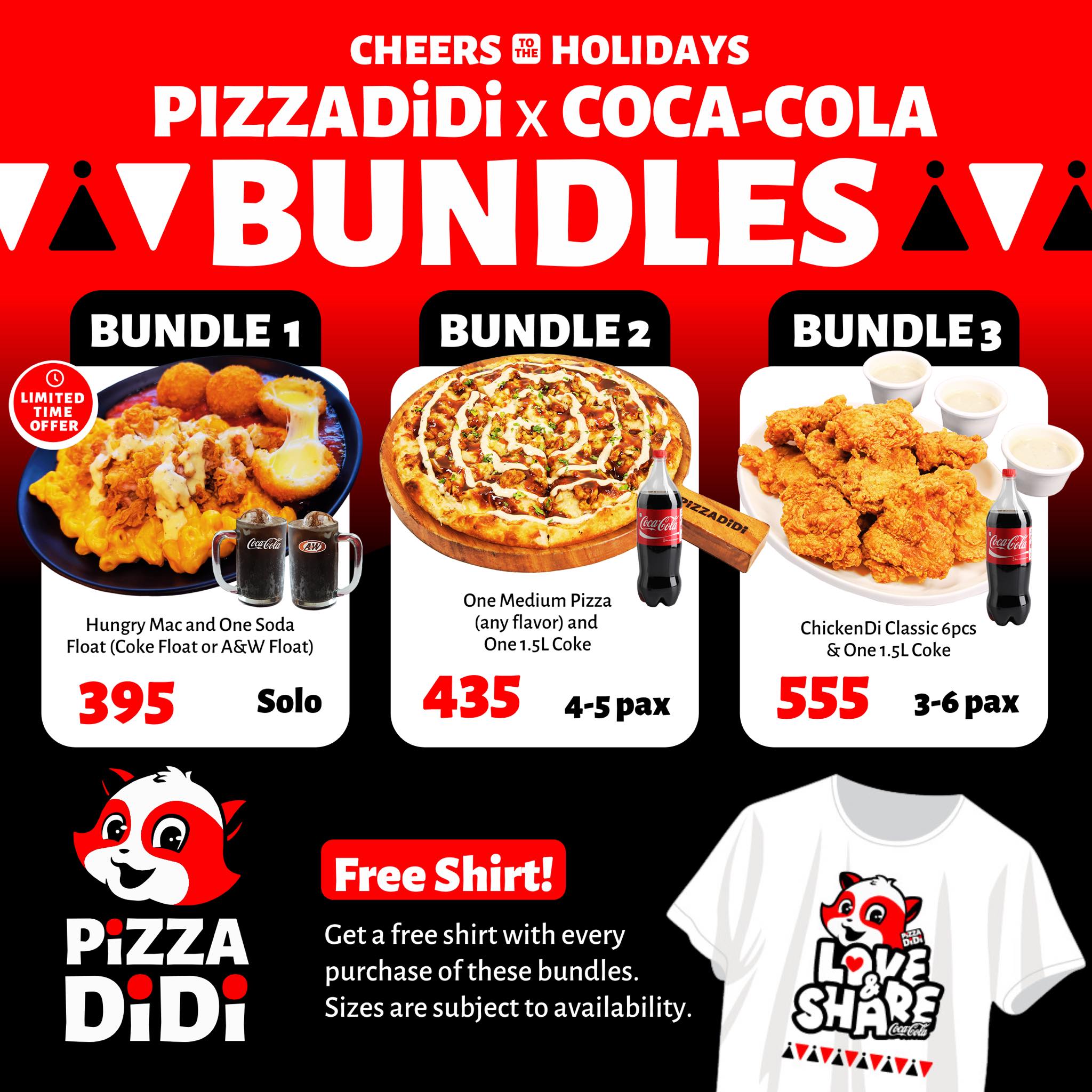 PizzaDiDi - FREE T-Shirt: The Ultimate Holiday Treat is... | Facebook