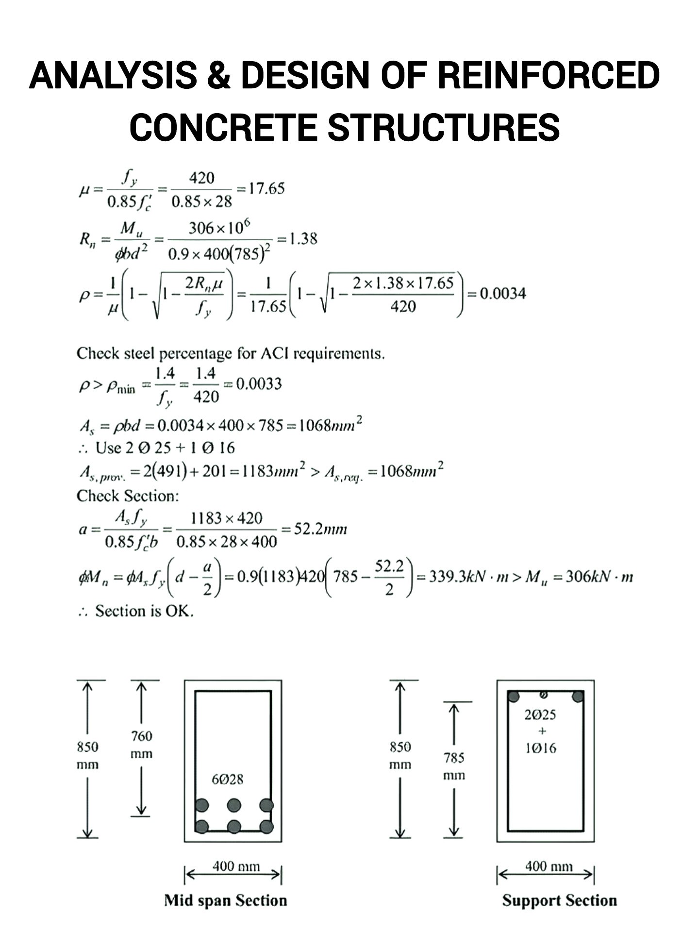 Civil - ☞Analysis & Design of Reinforced Concrete Structures. Related ...