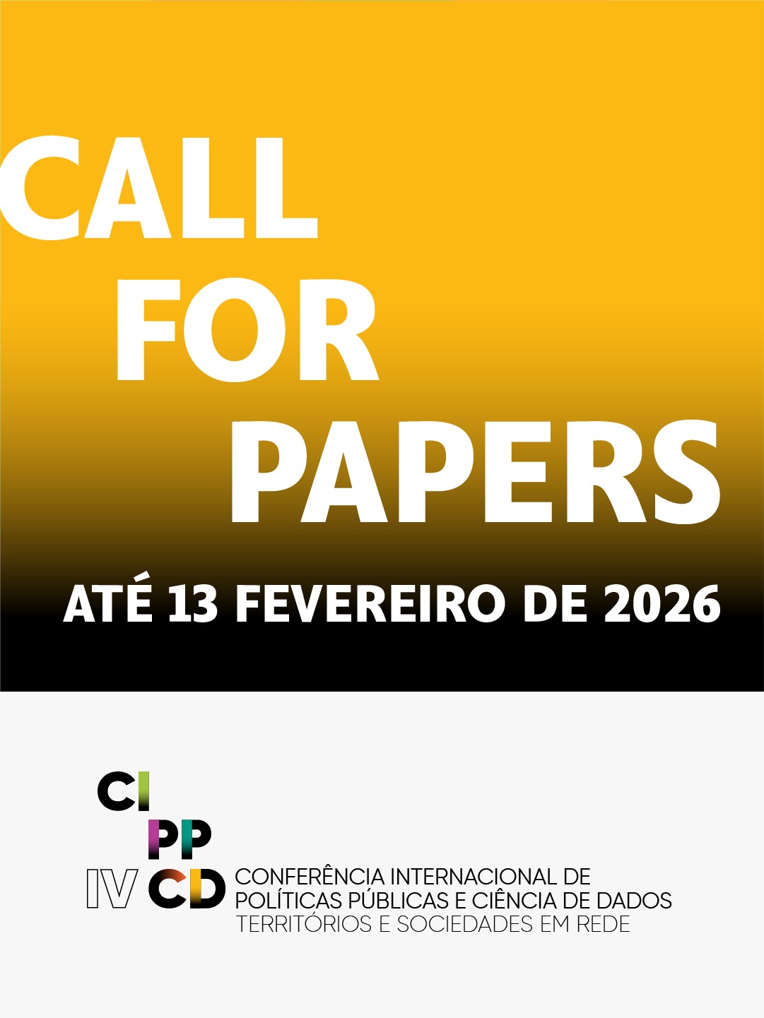 📢 CALL FOR PAPERS: Submete o teu trabalho! A IV Conferência ...