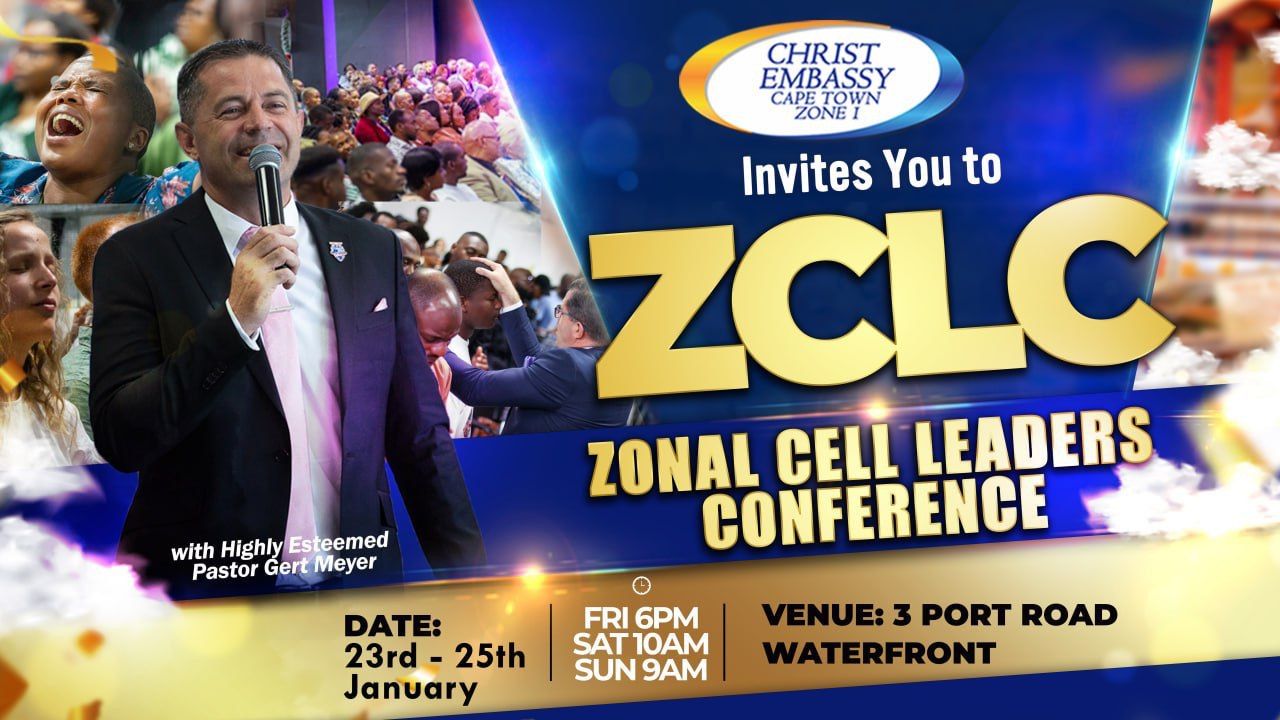 Christ - 🚀 It’s happening TOMORROW! The Zonal Cell Leaders Conference ...