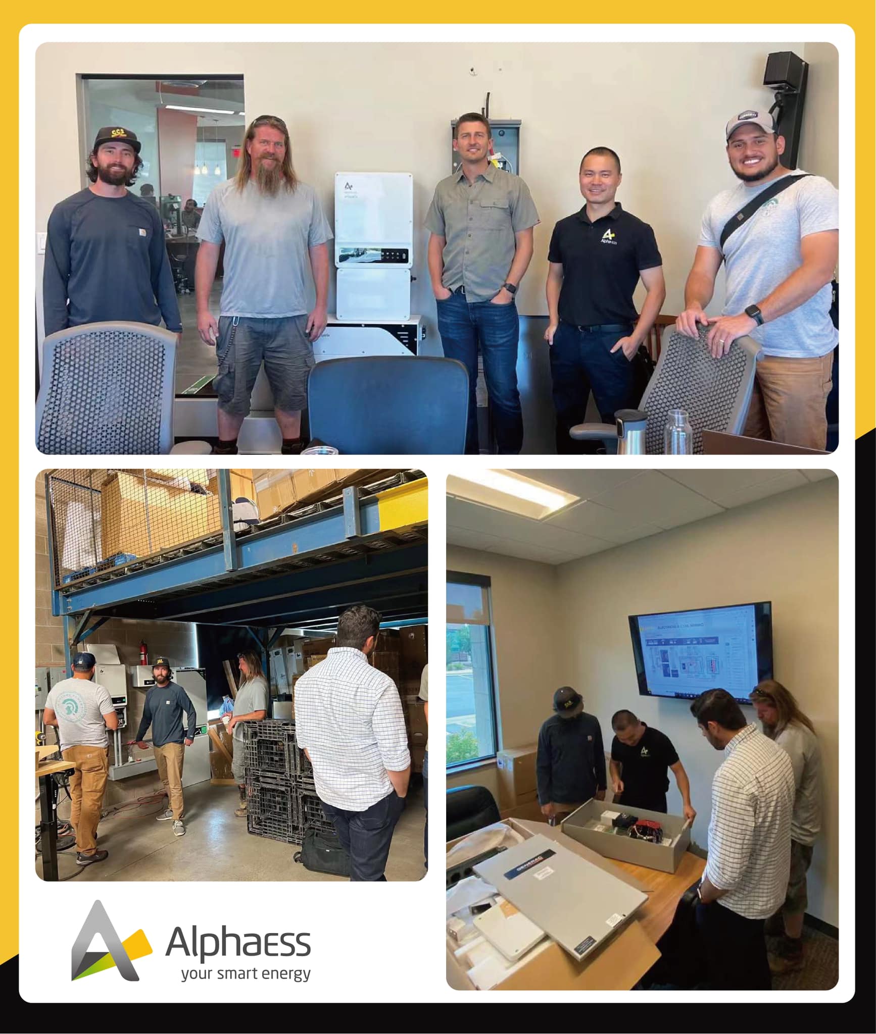 Alpha ESS - #HereWeAre, in the USA 🌞 Full Installer... | Facebook