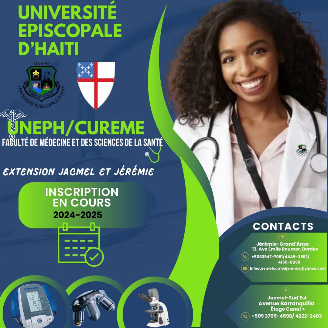 Cureme Faculté - UNEPH / CUREME Faculté de médecine de Jérémie est une ...