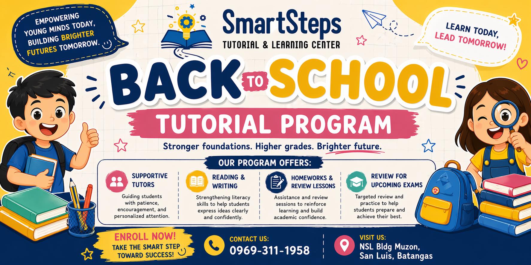 SmartSteps Tutorial & Learning Center | Batangas City