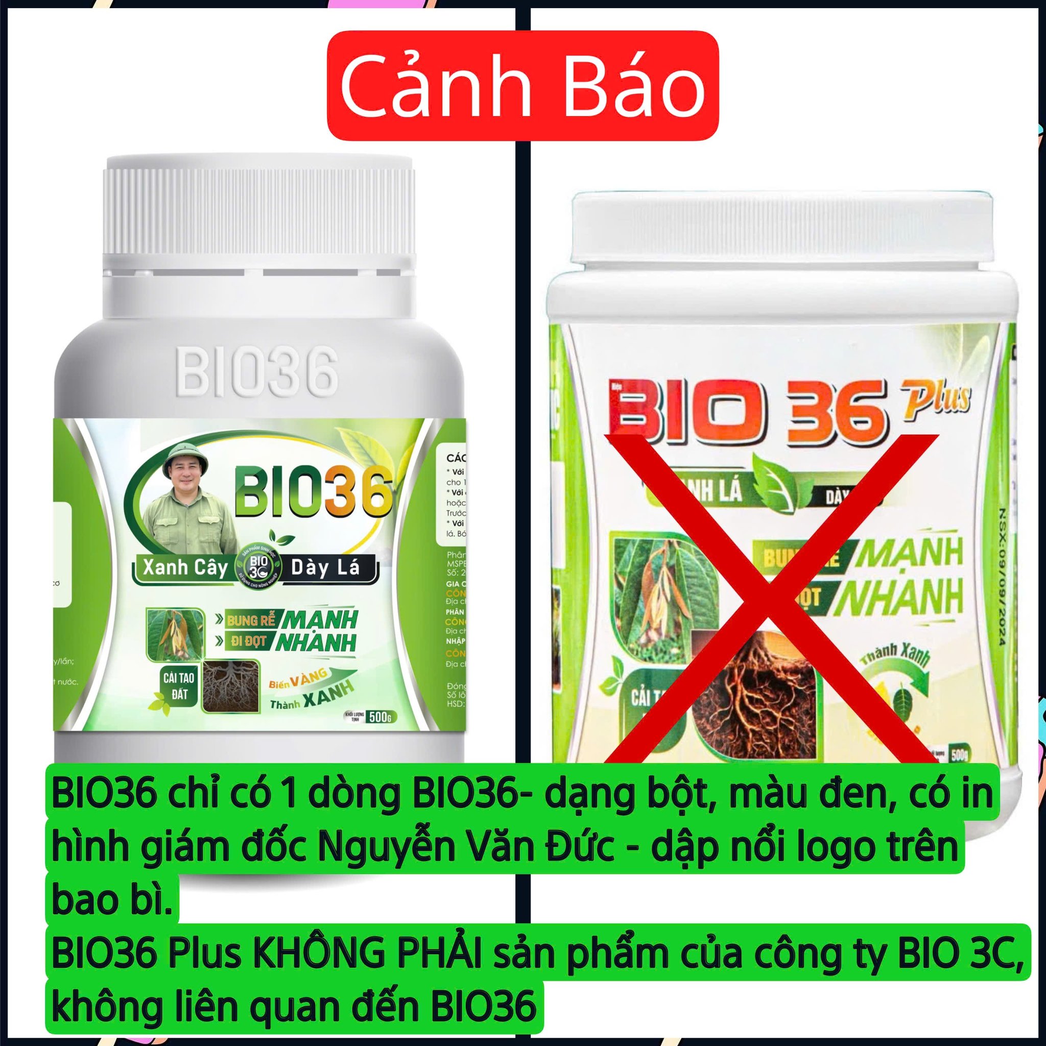 Tổng - ⛔️CẢNH BÁO VỀ HÀNG GIẢ PHÂN BÓN BIO36 CHÍNH HÃNG! Gần đây, thị ...