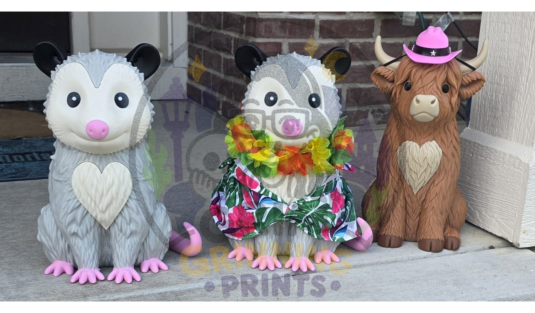 Grim Grinning Prints