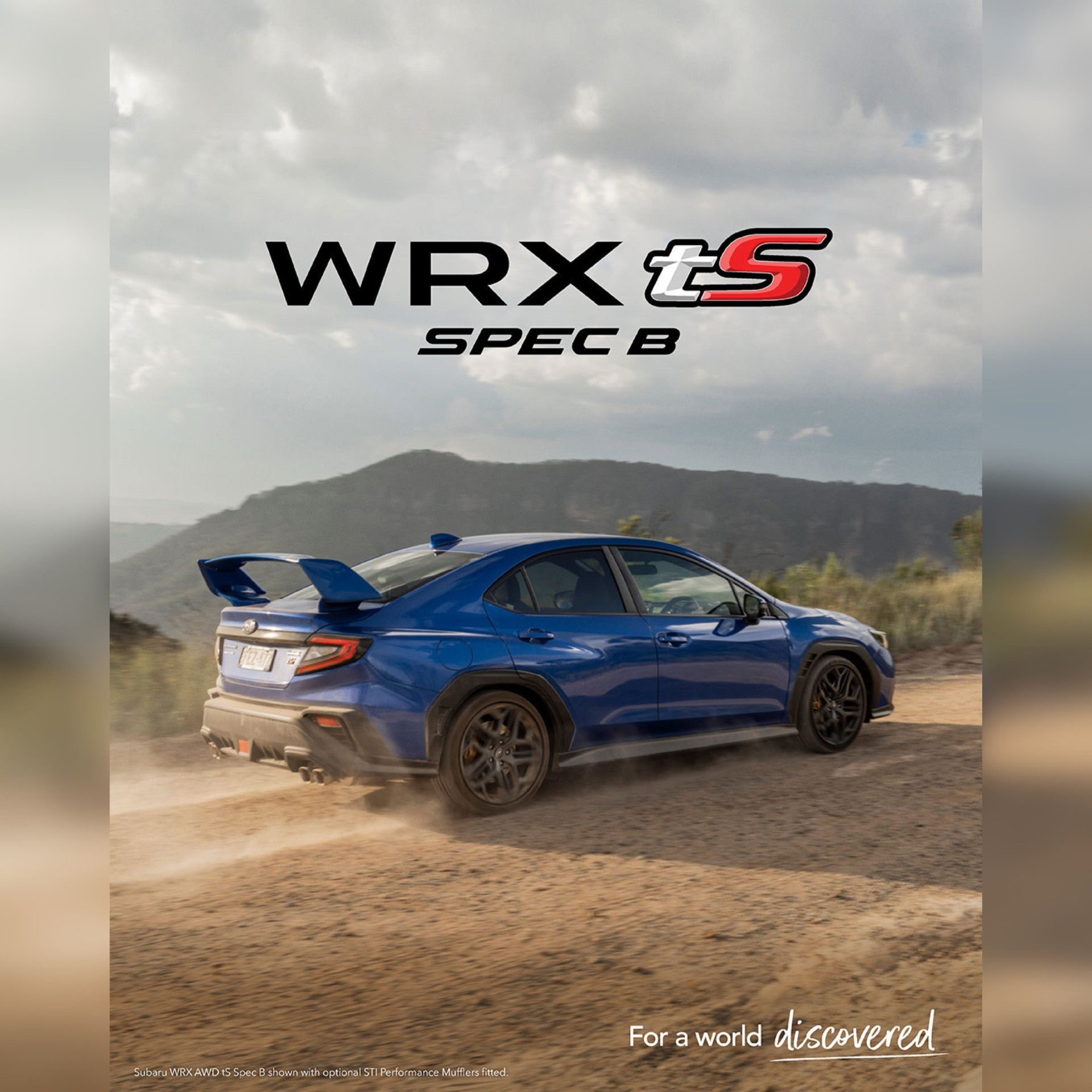 Subaru - The all-new Subaru WRX AWD tS Spec B is now available to pre ...