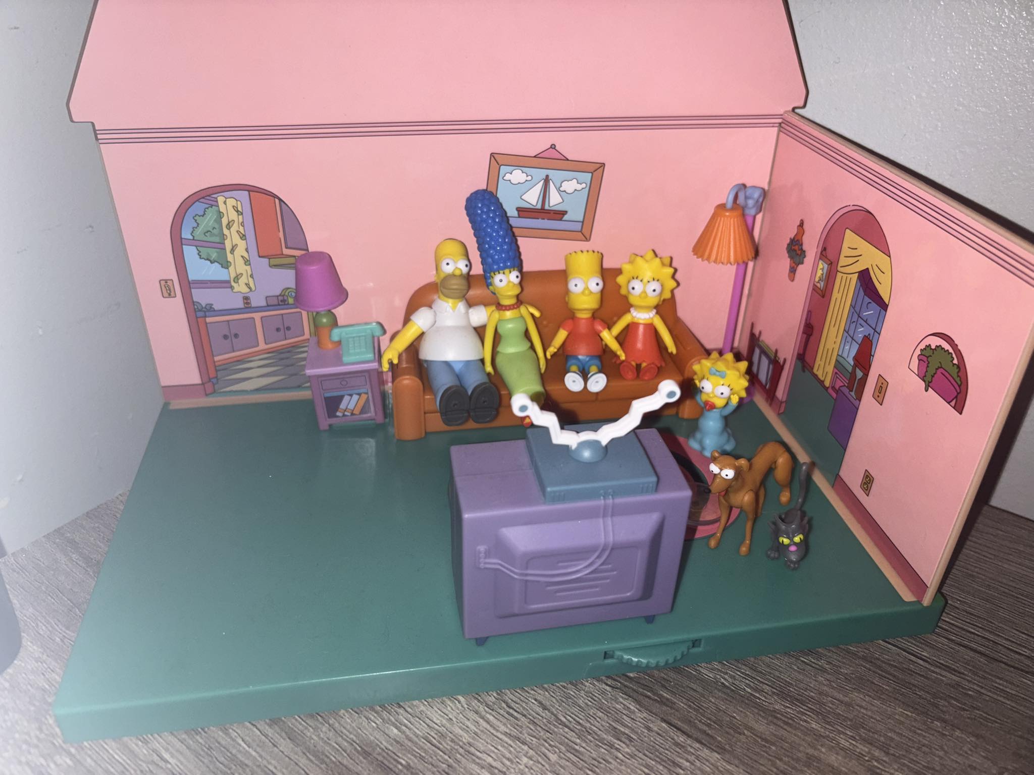 The simpsons living room in my collection