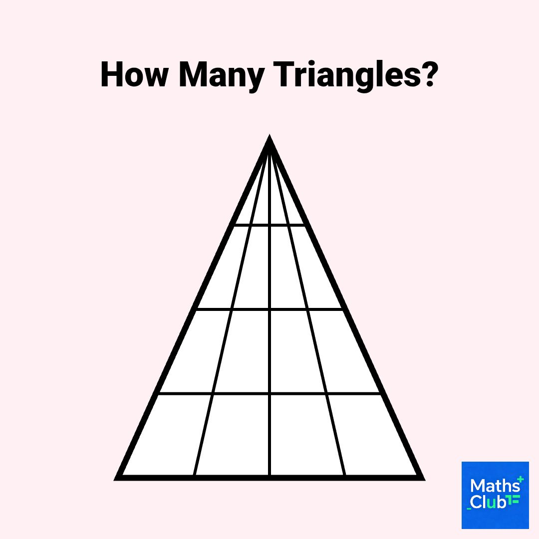 Mathematics | How many triangles 📐📝 | Facebook