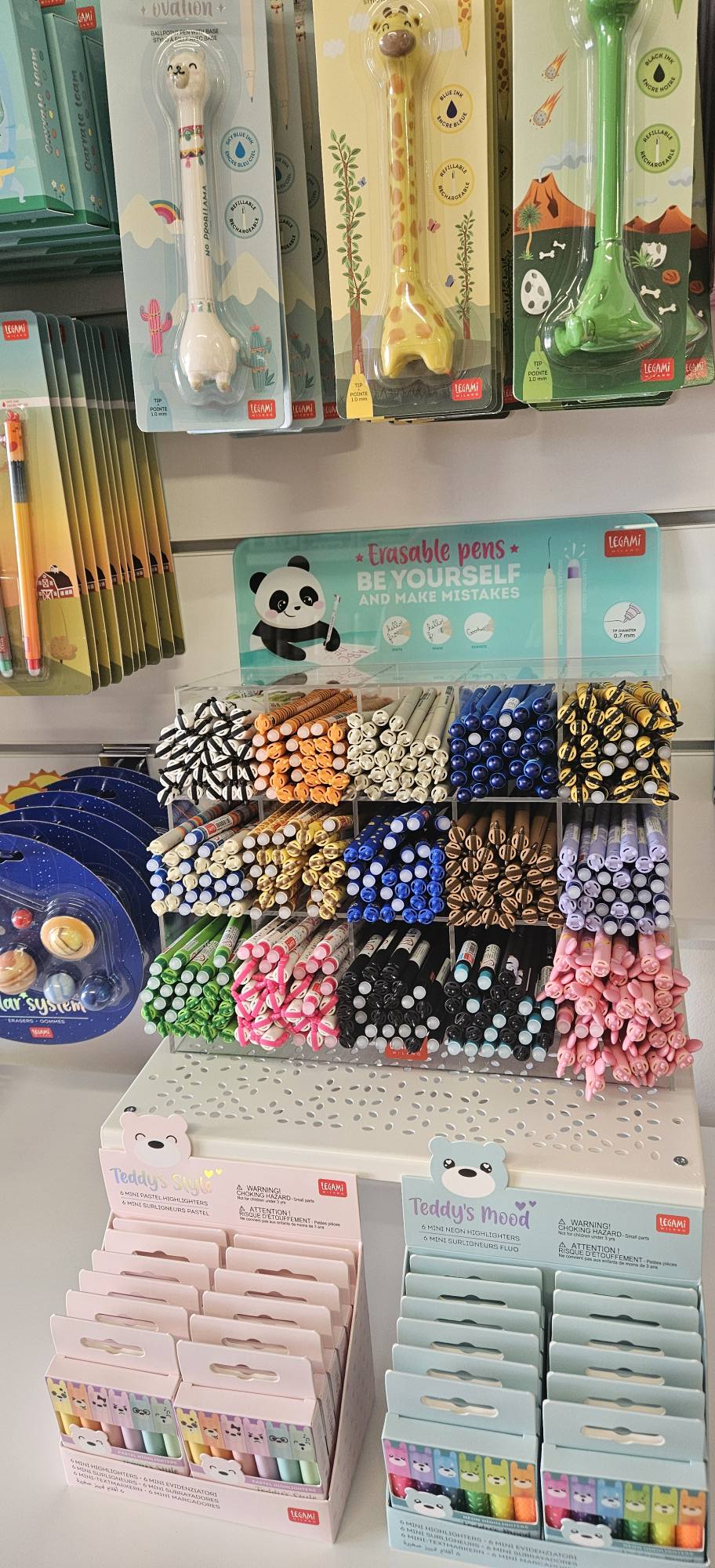 Tampon Rouleau Décoratif Licorne – Legami – Encre Fuchsia, Motif Magique Pour Cahiers Et Carnets