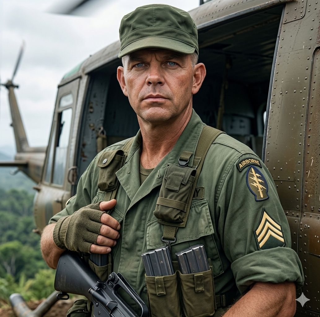 Col Robert Sigholtz leads US parachute assault in Vietnam War