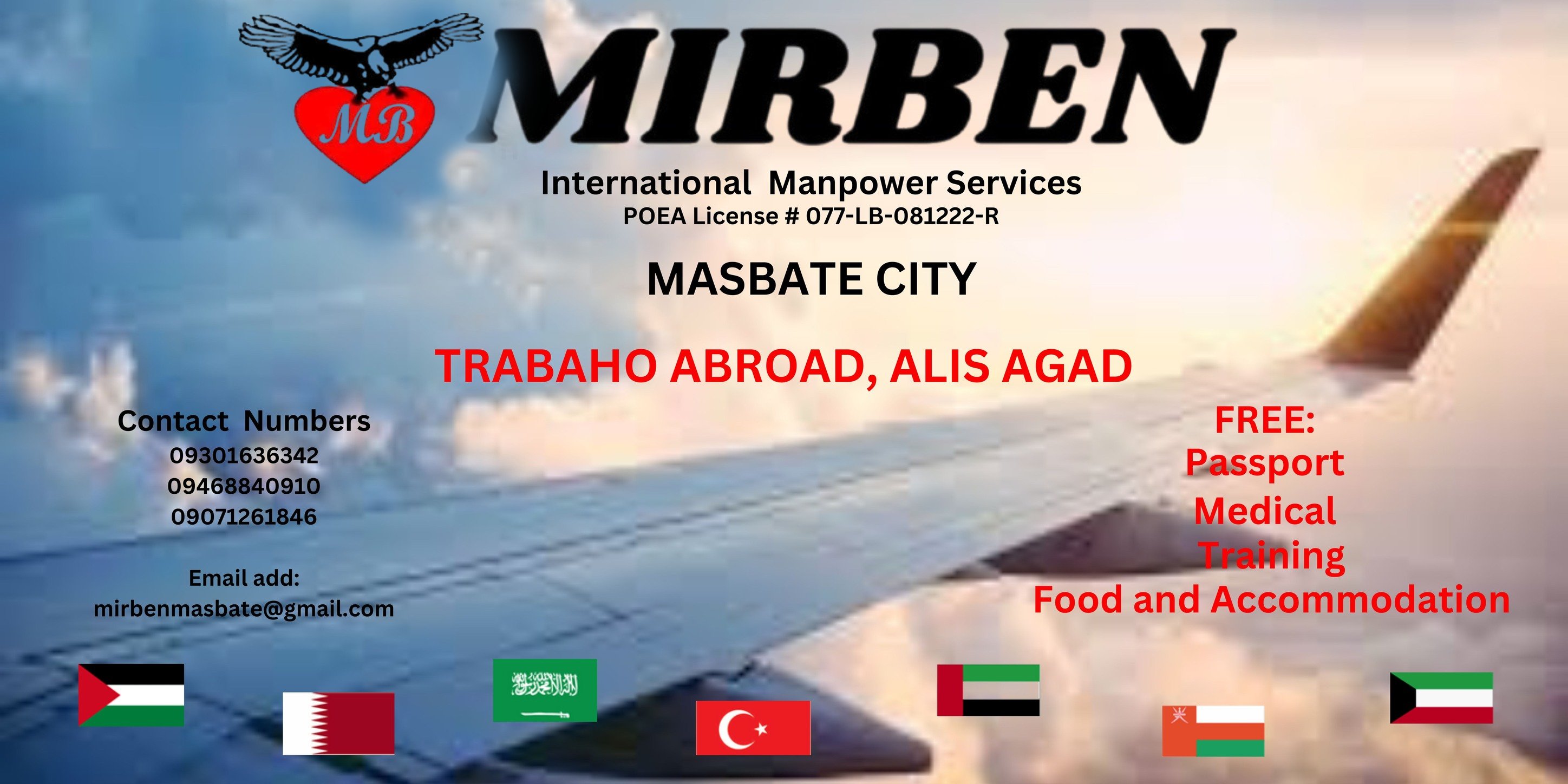 Mirben International Manpower Services Masbate Branch