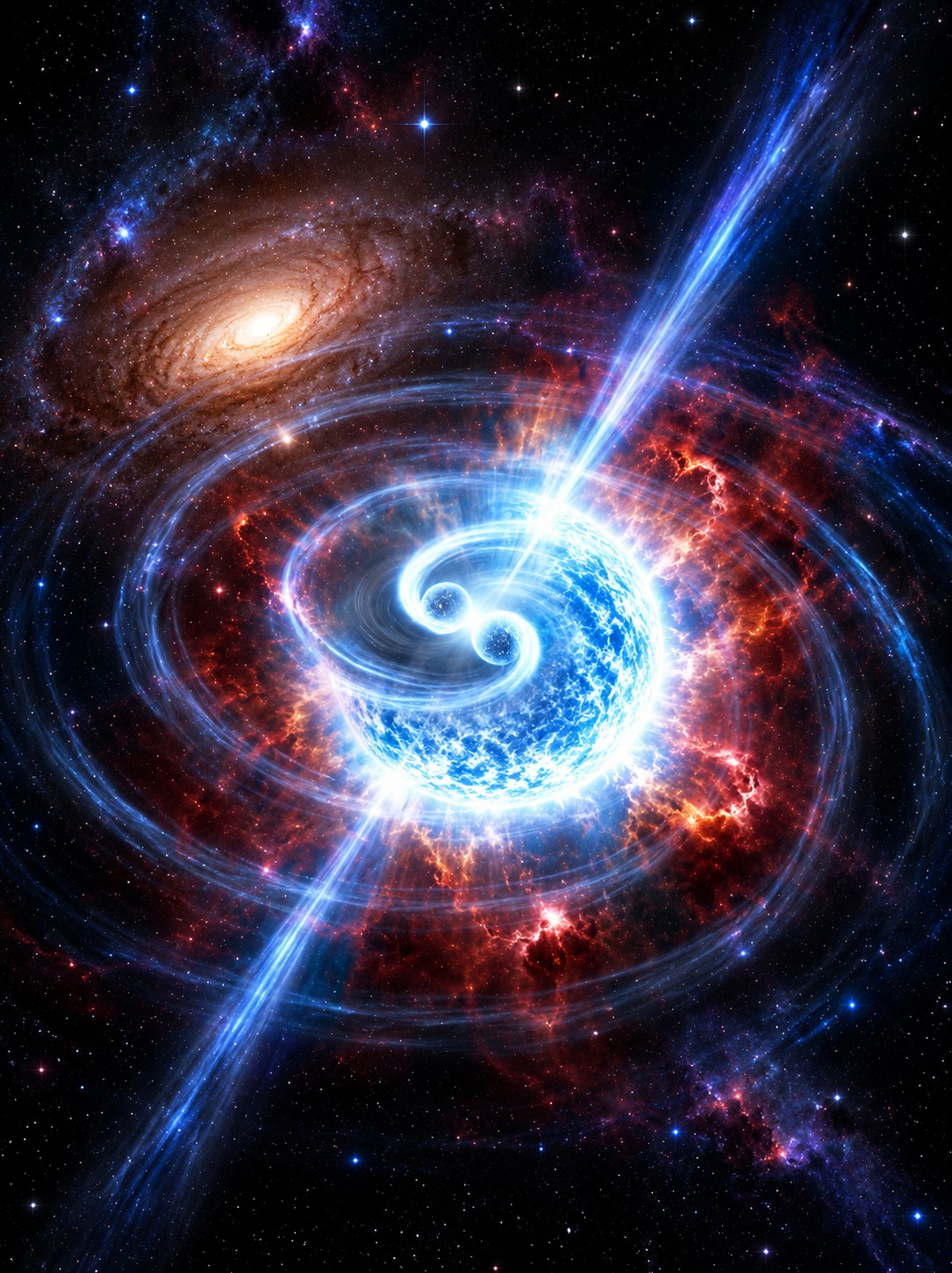 THE GOLDEN MERGER: WHEN GRAVITY AND LIGHT SPOKE AS ONE** 🌟 On