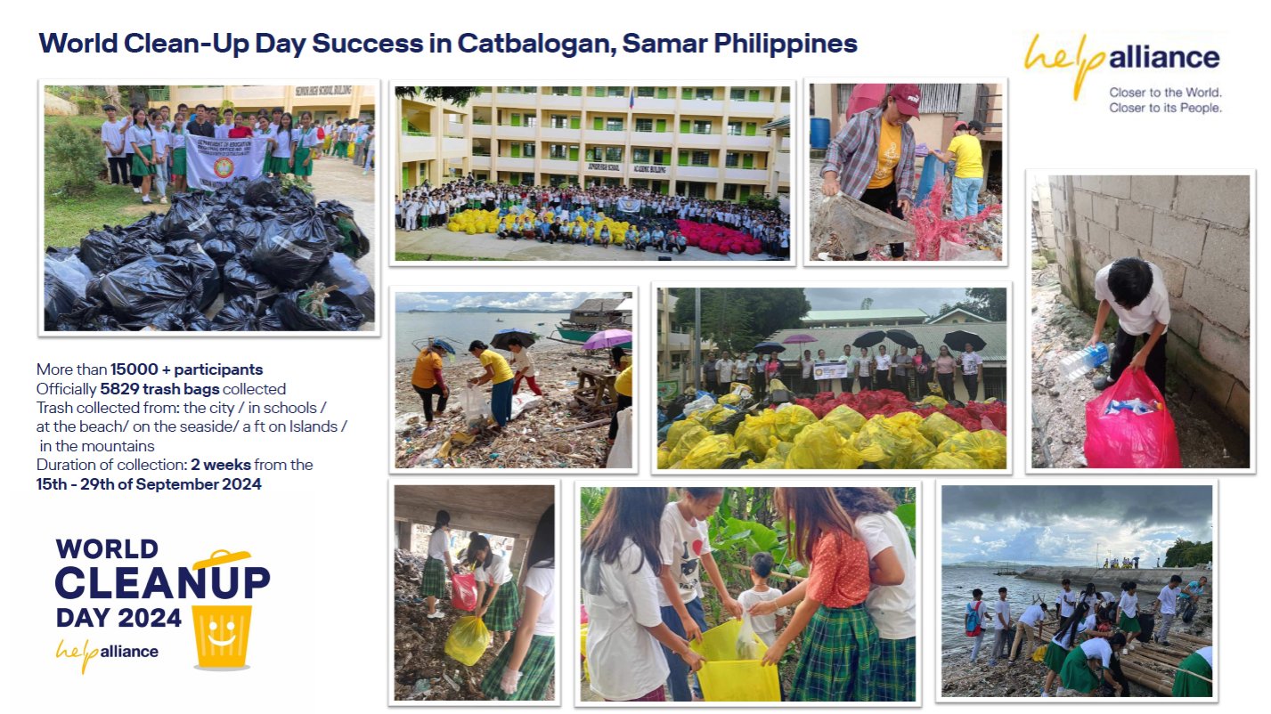 Plog - #ThrowbackThursday!!! World Clean-Up Day Success in Catbalogan ...