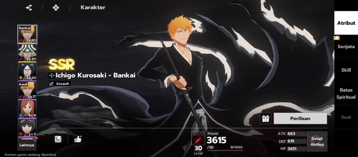 Bleach : Soul Resonance Buy and Sell | #WTS Good Starter Lv.3 | Clear ...