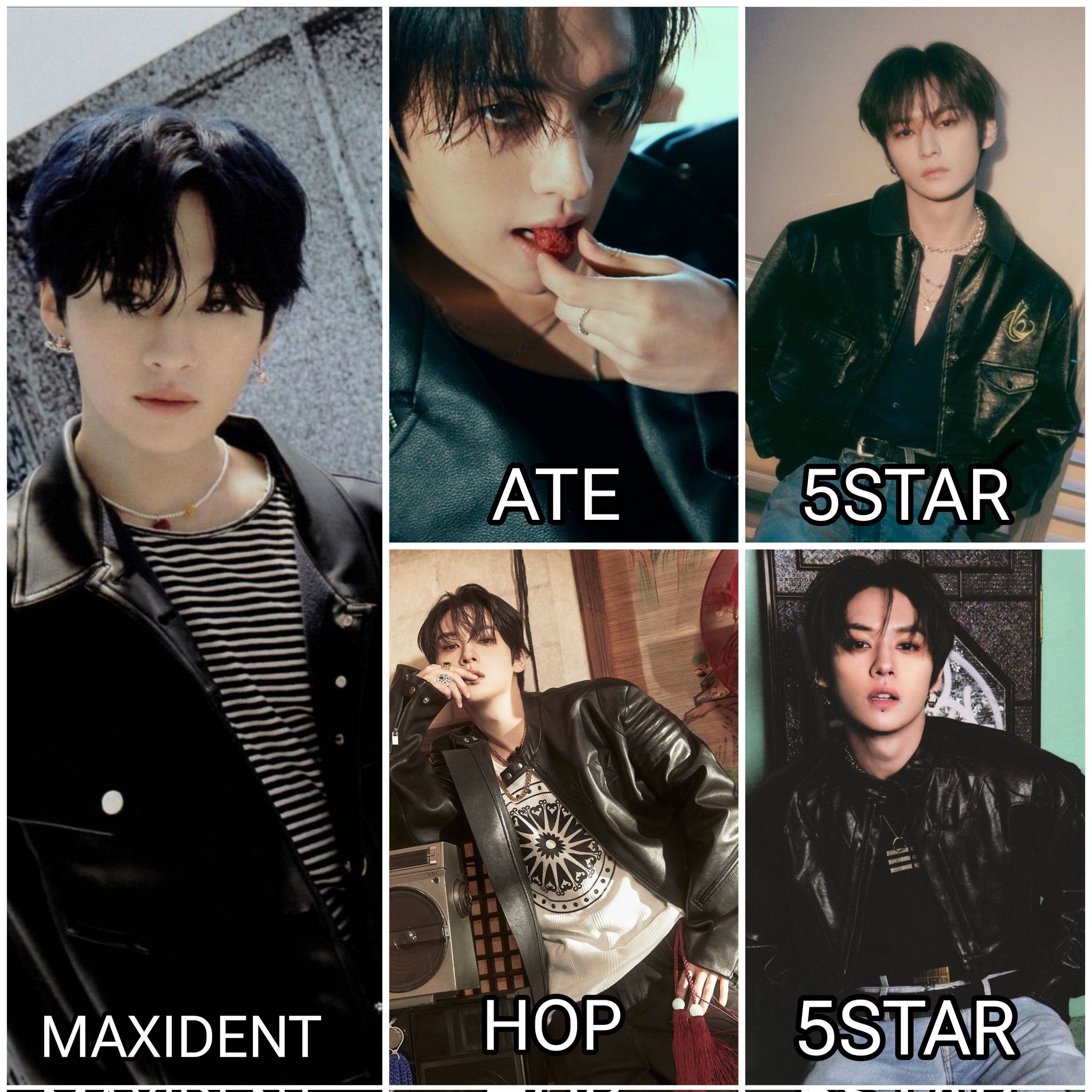 Lee Know album outfits Cre: @silentcryO #리노 #LeeKnow #リノ 