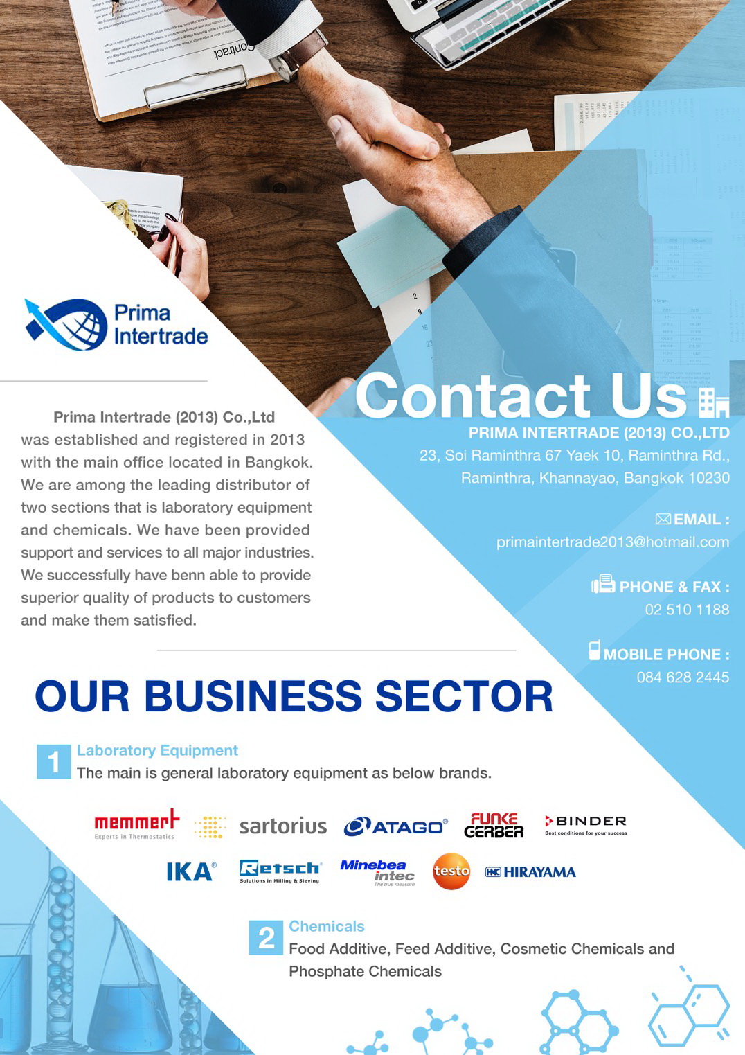 Prima Intertrade | Bangkok