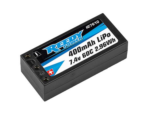 Attention 1:28 scale racers, the popular Reedy Power 400mAh 60C 7.4V Stick Batteries are back on stock! ⚡️ Get them while they're hot! https://60years.associatedelectrics.com/reedy-power-400mah-60c-7-4v-1-28- stick-battery/ #WeAreAE #ReedyPower 