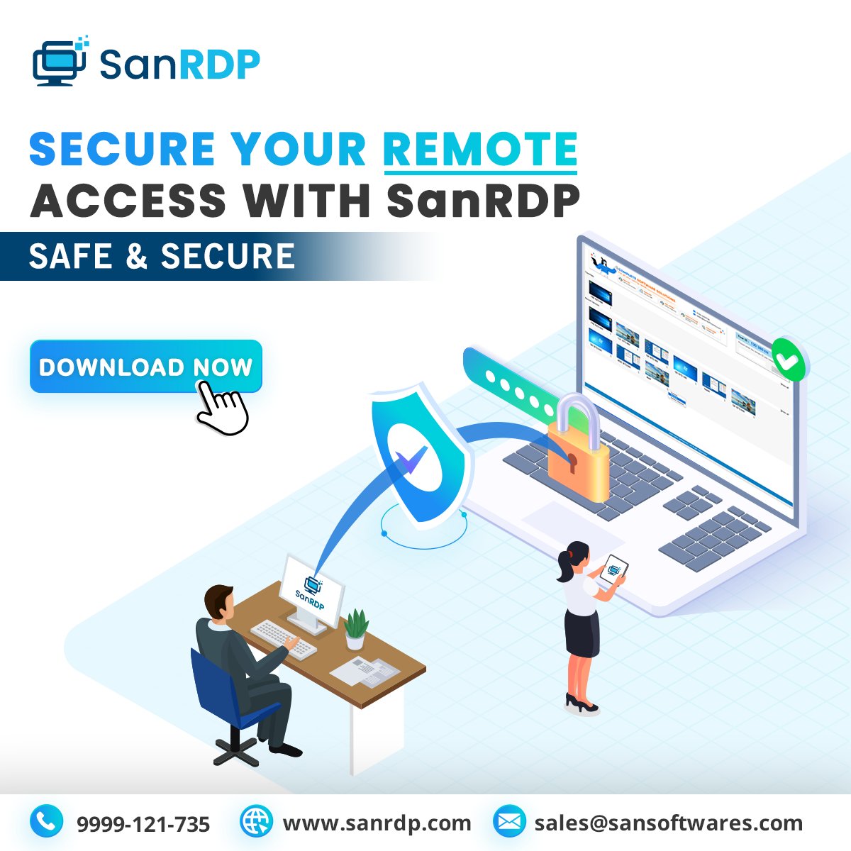 SAN RDP - Remote Desktop Software | Gurugram
