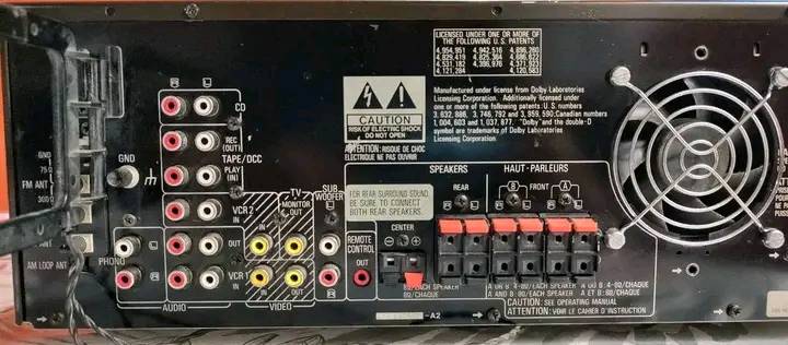 Panasonic / Technics SU V460 Class AA Stereo Amplifier 45 Watts