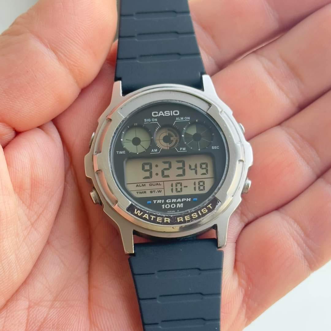 casio ht-100 時計　タイマー　カシオ　レトロ　昭和 Casio HT-100 1984 clock with alarm and timer